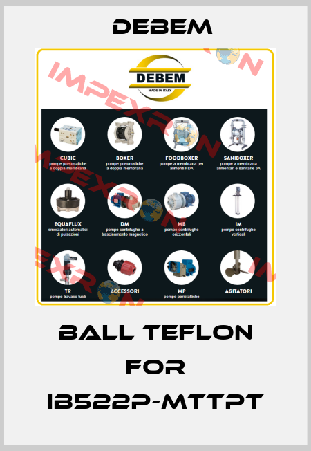 ball teflon for IB522P-MTTPT Debem