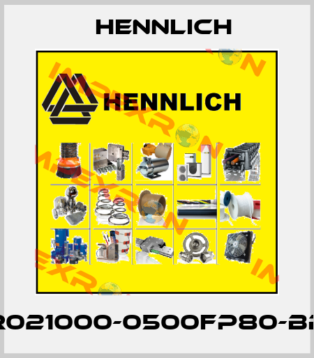 R021000-0500FP80-BR Hennlich