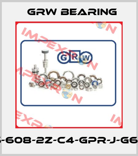 SS-608-2Z-C4-GPR-J-G603 GRW Bearing