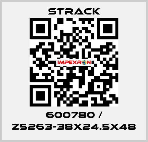 600780 / Z5263-38X24.5X48 Strack