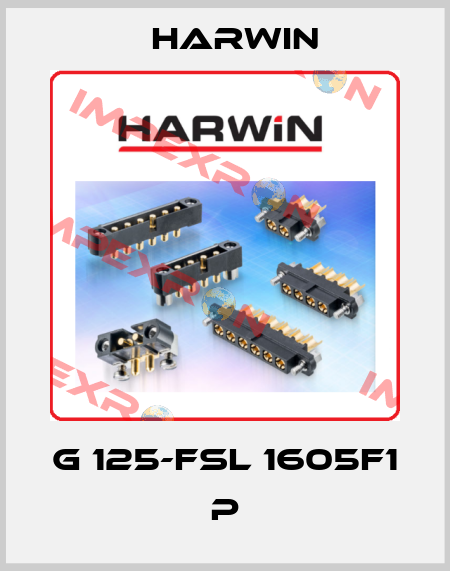 G 125-FSl 1605F1 P Harwin