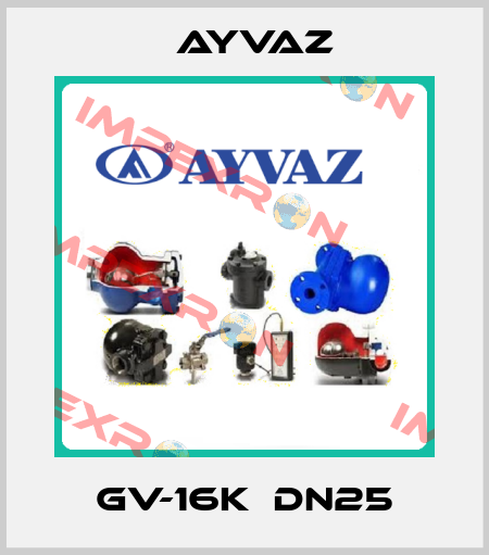 GV-16K  DN25 Ayvaz