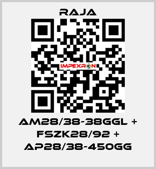 AM28/38-38GGL + FSZK28/92 + AP28/38-450GG Raja