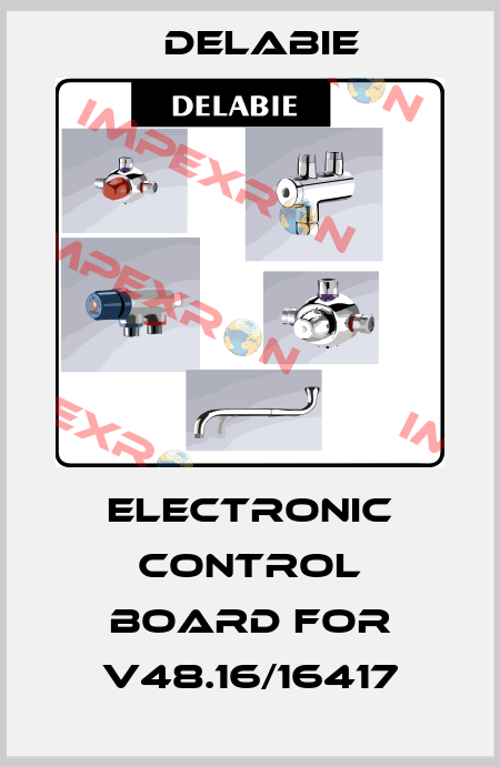 Electronic control board for V48.16/16417 Delabie