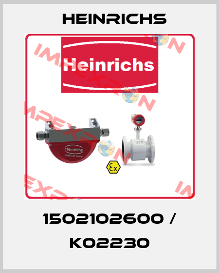 1502102600 / K02230 Heinrichs