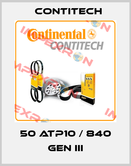 50 ATP10 / 840 GEN III Contitech