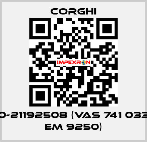 0-21192508 (VAS 741 033 EM 9250) Corghi