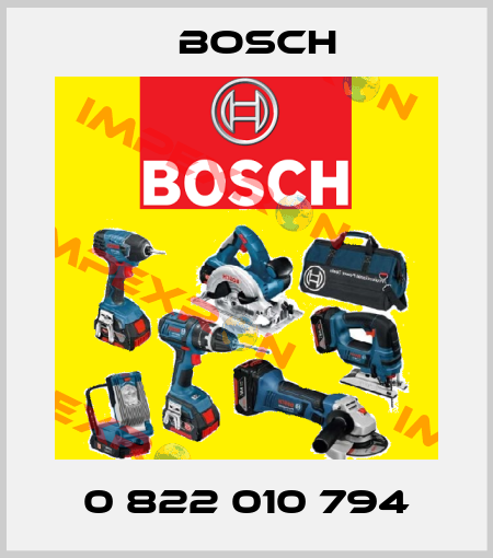 0 822 010 794 Bosch