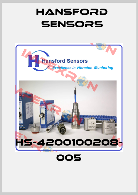 HS-4200100208- 005 Hansford Sensors