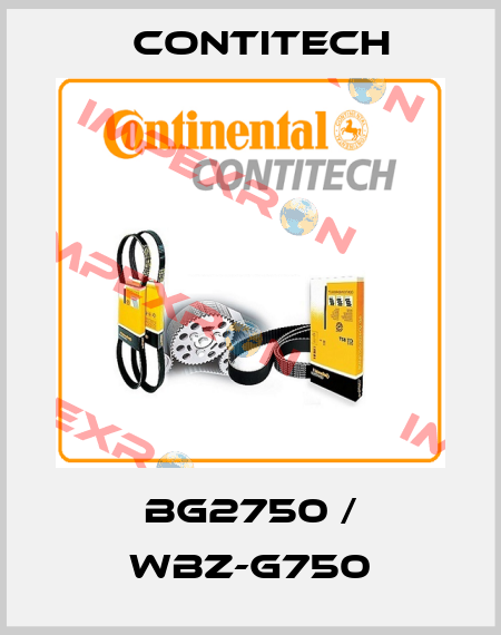 BG2750 / WBZ-G750 Contitech