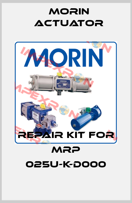 Repair kit for MRP 025U-K-D000 Morin Actuator