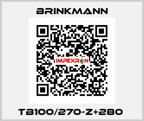 TB100/270-Z+280  Brinkmann