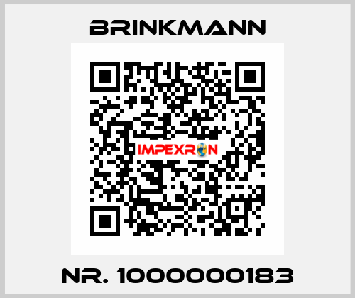 Nr. 1000000183 Brinkmann