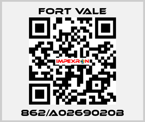 862/A0269020B Fort Vale