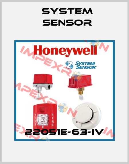 22051E-63-IV System Sensor