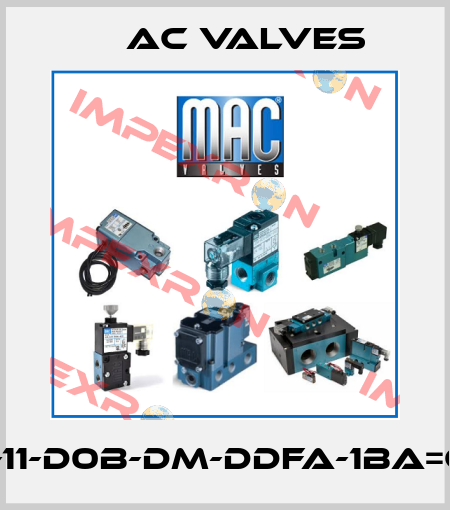 52A-11-D0B-DM-DDFA-1BA=CLSF МAC Valves