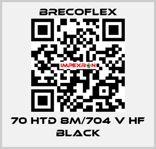 70 HTD 8M/704 V HF Black Brecoflex