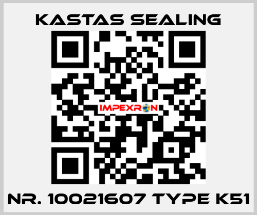 Nr. 10021607 Type K51 Kastas Sealing