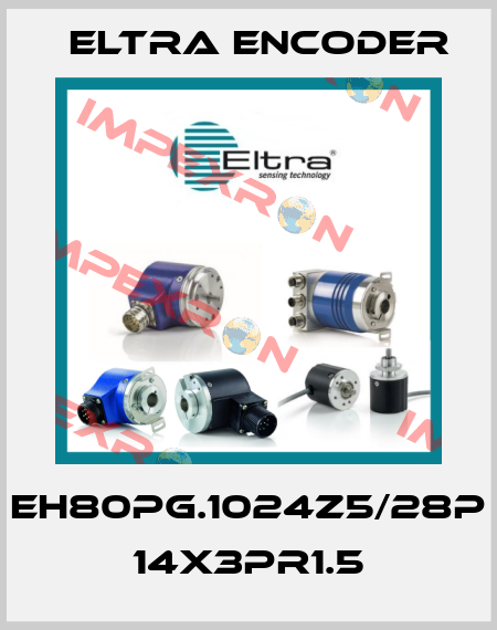 EH80PG.1024Z5/28P 14X3PR1.5 Eltra Encoder