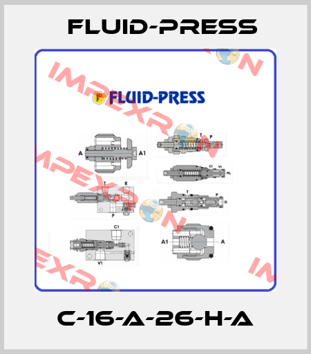 C-16-A-26-H-A Fluid-Press