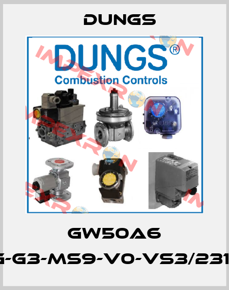GW50A6 Ag-G3-MS9-V0-VS3/231113 Dungs