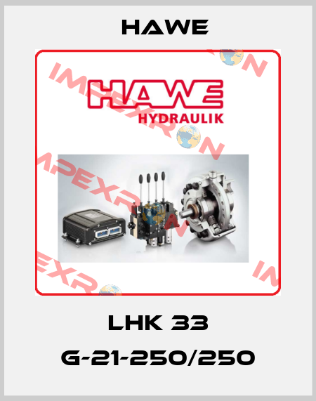  LHK 33 G-21-250/250 Hawe