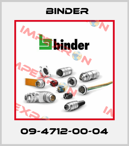 09-4712-00-04 Binder