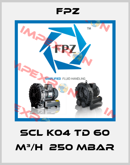 SCL K04 TD 60 m³/h  250 mbar Fpz