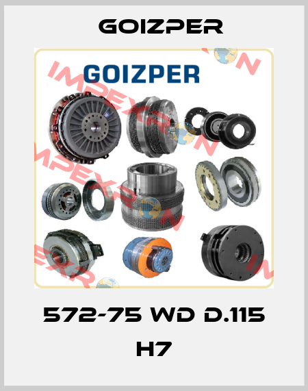 572-75 WD d.115 H7 Goizper