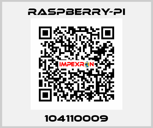 104110009 Raspberry-pi