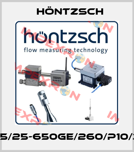 ZS25/25-650GE/260/P10/ZGA Höntzsch
