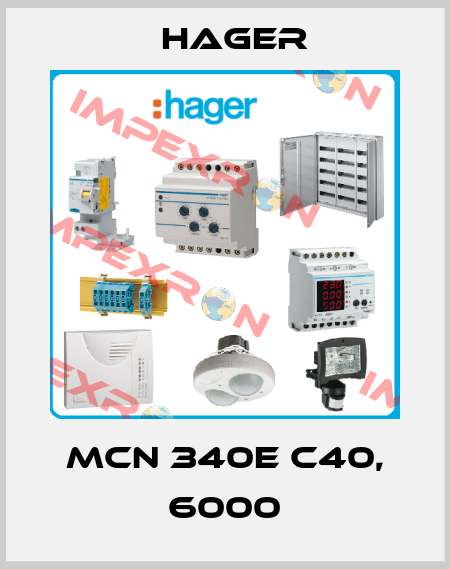 MCN 340E C40, 6000 Hager