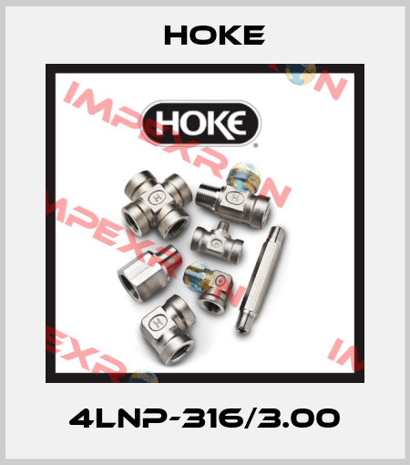 4LNP-316/3.00 Hoke