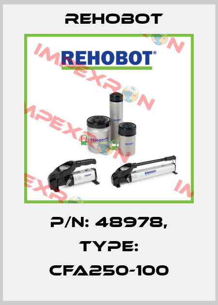 p/n: 48978, Type: CFA250-100 Rehobot