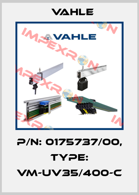 P/n: 0175737/00, Type: VM-UV35/400-C Vahle