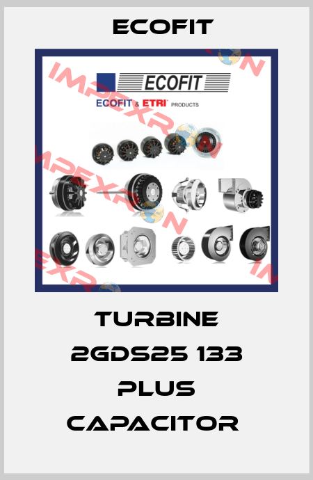 TURBINE 2GDS25 133 PLUS CAPACITOR  Ecofit