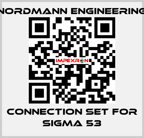 Connection set for SIGMA 53 NORDMANN ENGINEERING