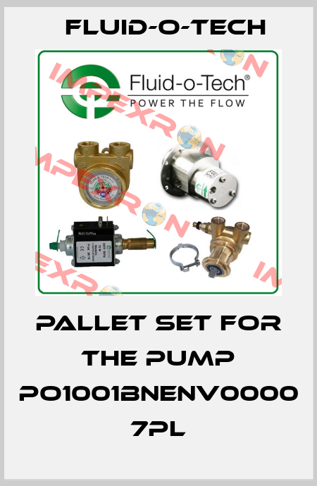 pallet set for the pump PO1001BNENV0000 7PL Fluid-O-Tech