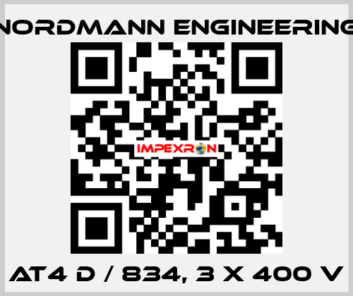 AT4 D / 834, 3 x 400 V NORDMANN ENGINEERING