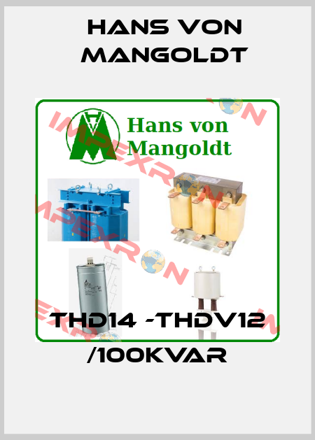 THD14 -THDV12 /100KVAR Hans von Mangoldt