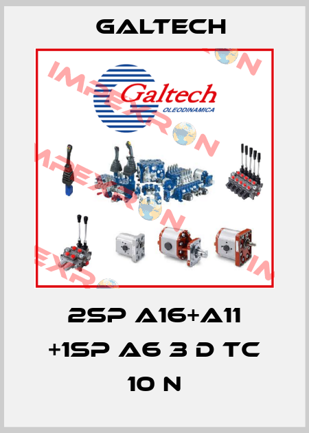 2SP A16+A11 +1SP A6 3 D TC 10 N Galtech
