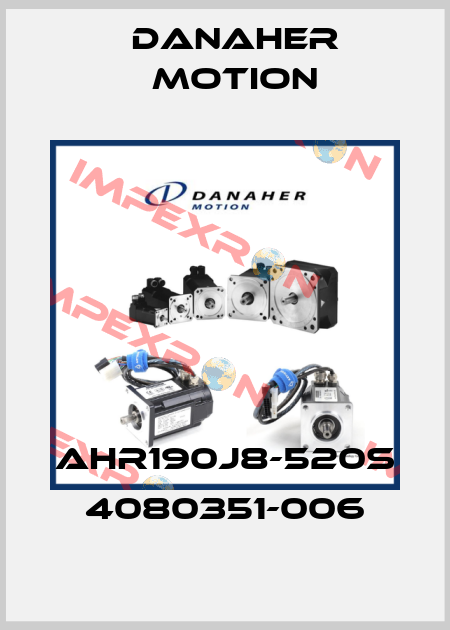 AHR190J8-520S   4080351-006 Danaher Motion
