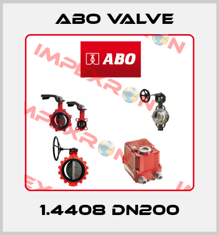 1.4408 DN200 ABO Valve