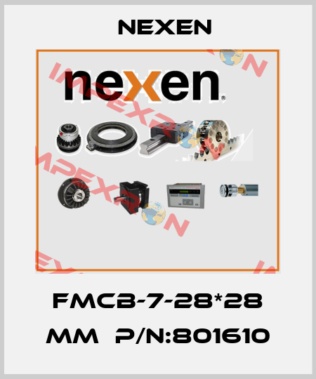 FMCB-7-28*28 MM  P/N:801610 Nexen