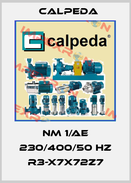 NM 1/AE 230/400/50 HZ R3-X7X72Z7 Calpeda