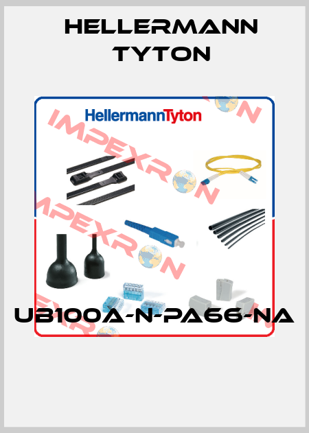 UB100A-N-PA66-NA  Hellermann Tyton