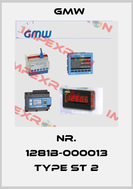 Nr. 1281B-000013 Type ST 2 GMW
