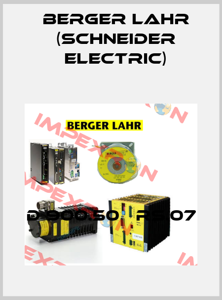 D 900.50   RS.07 Berger Lahr (Schneider Electric)