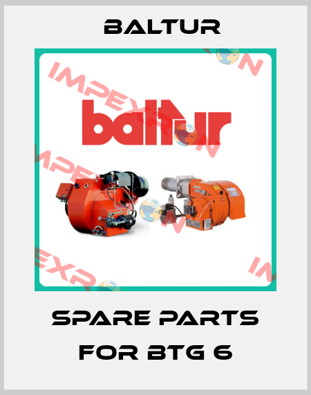 spare parts for BTG 6 Baltur