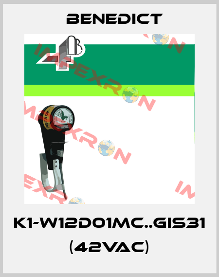 K1-W12D01MC..GIS31 (42vac) Benedict